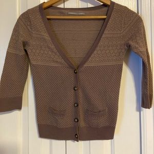 Rubbish Lightweight Cardigan 3/4 sleeve XS